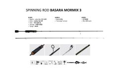 Lucky John Basara  MORMIX 3 - 36T (0.5-3GR ) 2P 183cm Lrf Kamışı