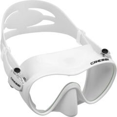 Cressi F1 Frameless Dalış Maskesi WHITE-WHITE - YETİŞKİN