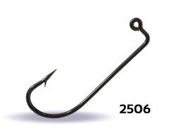 Youvella 2506 Jig Head İğnesi Dövme Delikli Uzun 100lü Kutu Black Nikel Standart - 2-0
