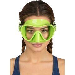 Cressi F1 Frameless Dalış Maskesi LIME - YETİŞKİN