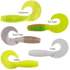 Berkley Powerbait Power Grubs Sahte Kurt PEARL WHITE - 5CM - 20LI