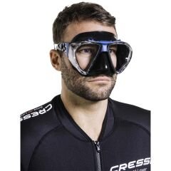 Cressi Penta Plus Dalış Maskesi BLACK/BLUE