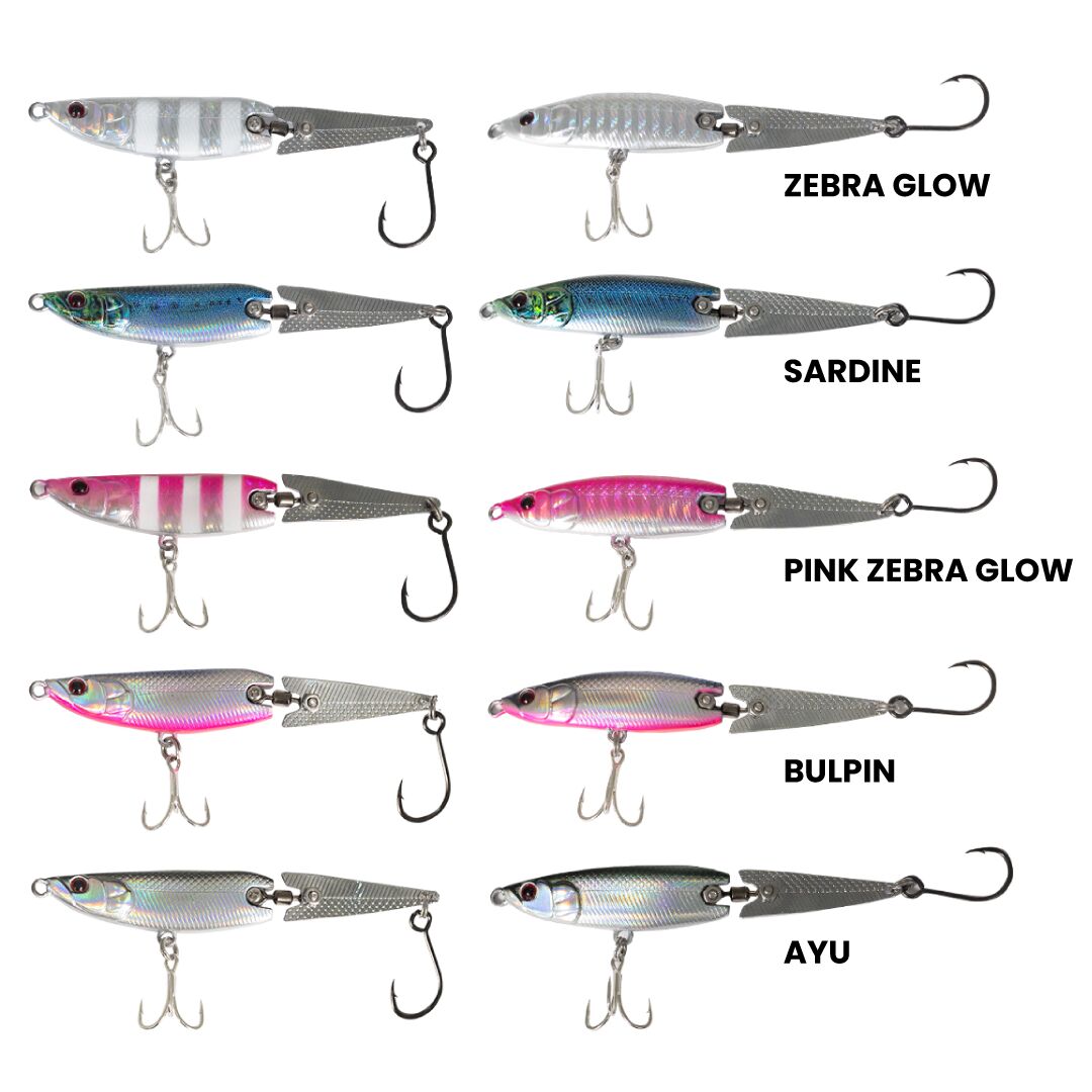 RYUJI METAL JACK 10GR ZEBRA GLOW