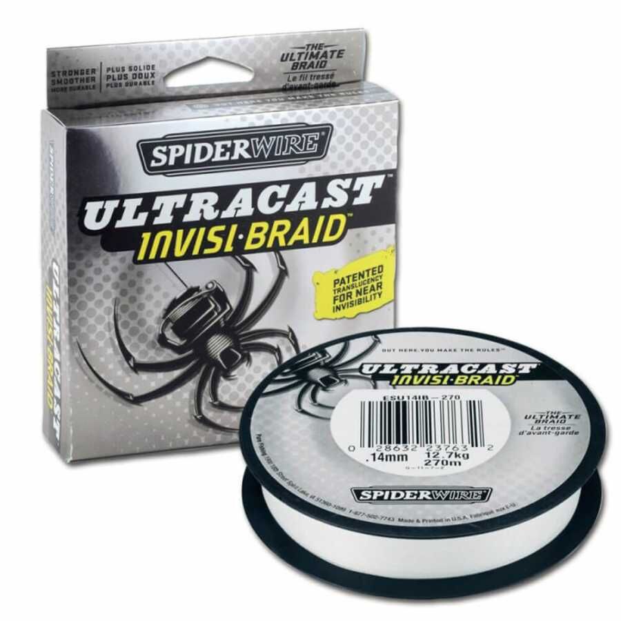SpiderWire UltraCast Invisi Braid İp Misina BEYAZ - 0.30MM - 270MT - 30.6KG
