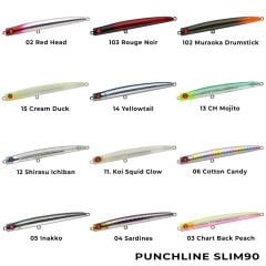 Apia Punch Line Slim 90S 90mm 12gr Sinking Maket Balık