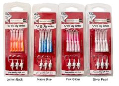 NaniwaOsakaShi V8 Jig Series 8cm 5.5gr Silikon Yem Silver Pearl