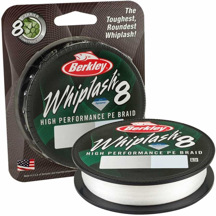 Berkley Whiplash 8 Braid İp Misina CRYSTAL - 0.20MM - 300MT - 27.7KG