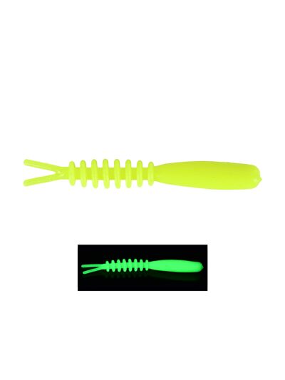 Fujin Bio Meru 4.2cm Floating Sıvılı Kokulu LRF Silikonu Chartreuse Fluo UV