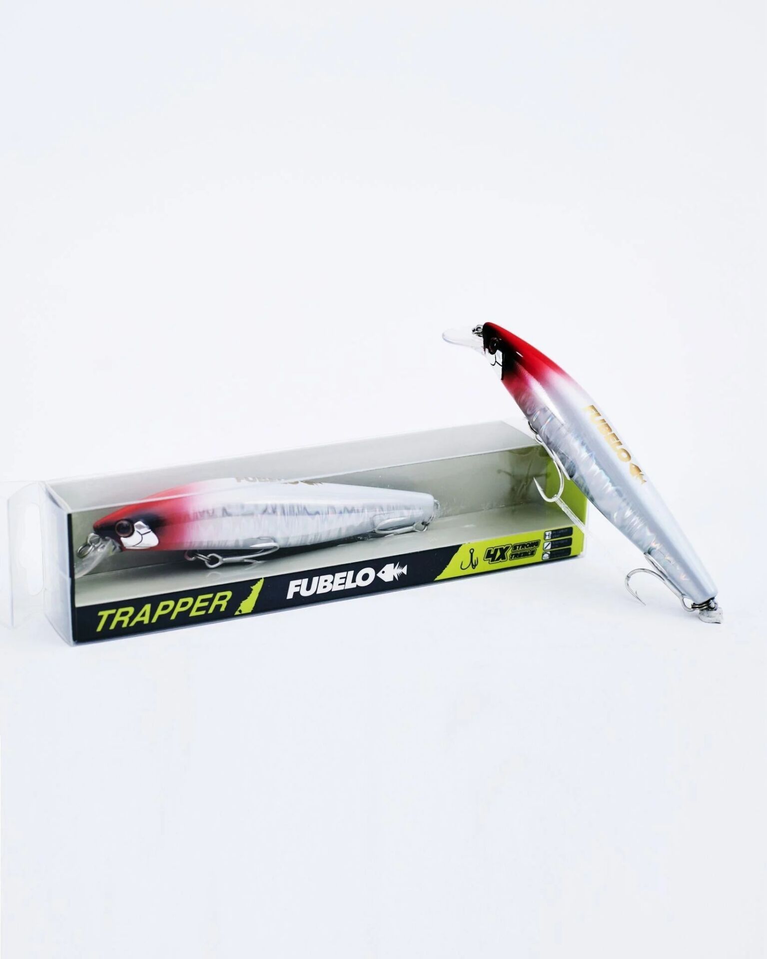 Fubelo Trapper 9.9 Cm 17 Gr Maket Yem Kırmızı Kafa