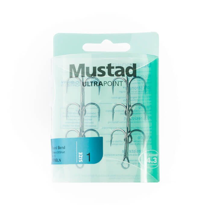 Mustad Olta İğnesi TR 78 BLN 6 lı METALİK SİYAH - NO:4