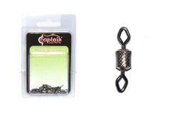 Captain 5005 Elmas Gözlü Fırdöndü 10lu Paket Black Nikel Standart - 1-0