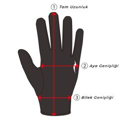 Apia Su Geçirmez (Termal) Eldiven Black/Black