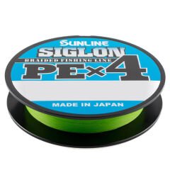 Sunline Siglon Pex4 Pe Misina LIGHT GREEN - 0.171MM - 150MT - 7.7KG