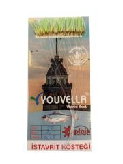 İstavrit Kösteği UV-GLOW Simli Youvella Kartonda 50 Sarı İğne 015mm Köstek 70