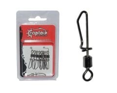 Captain 5027 Kilitli Klips Speed 10lu Paket Black Nikel Standart - 2
