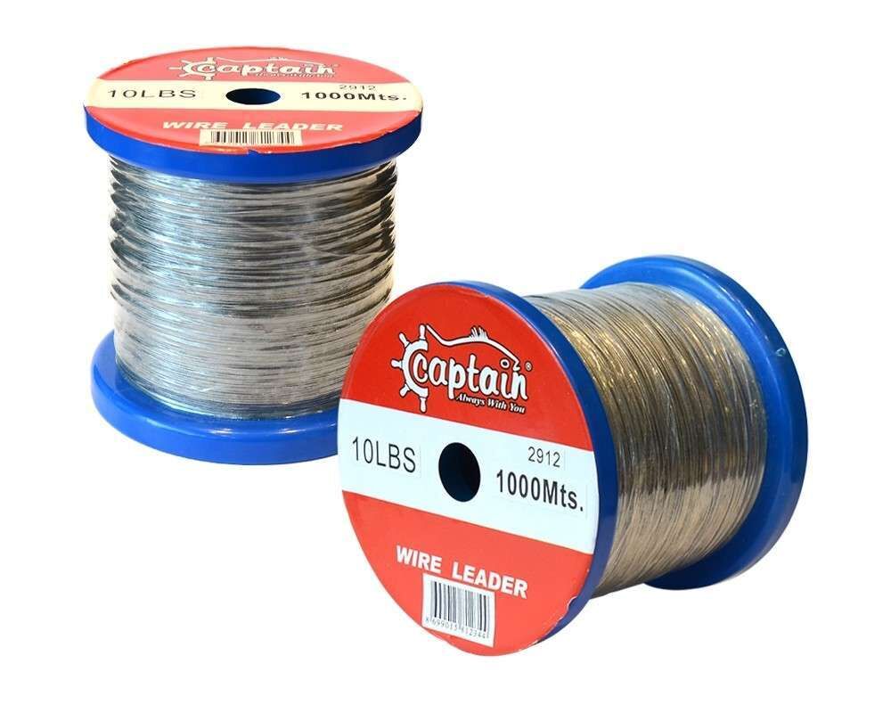Captain Çelik Tel 1000mt Steel Wire Leader Standart - 60 LBS