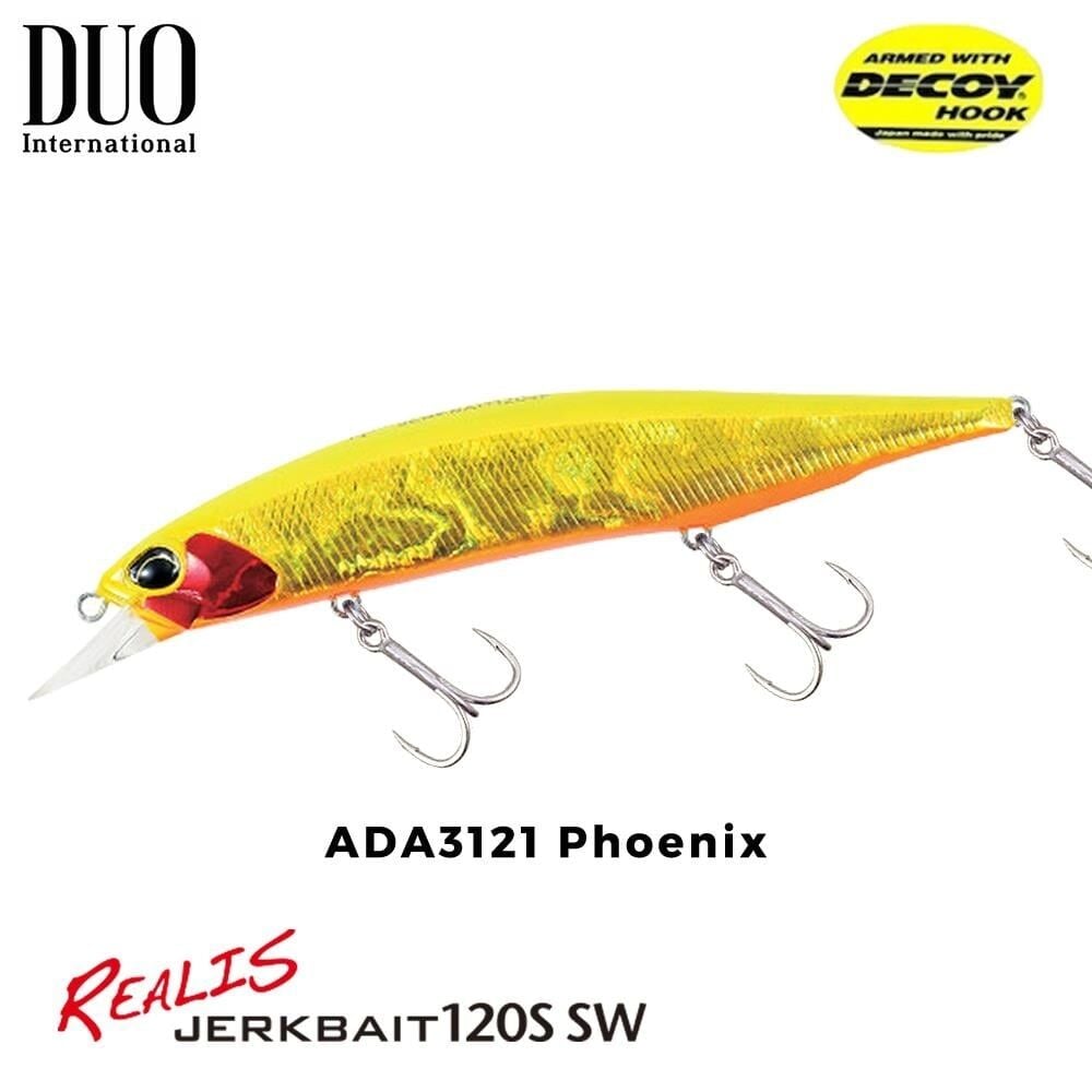 Duo Realis Jerkbait 120S SW 22 g Sahte Balık ADA3121 Phoenix