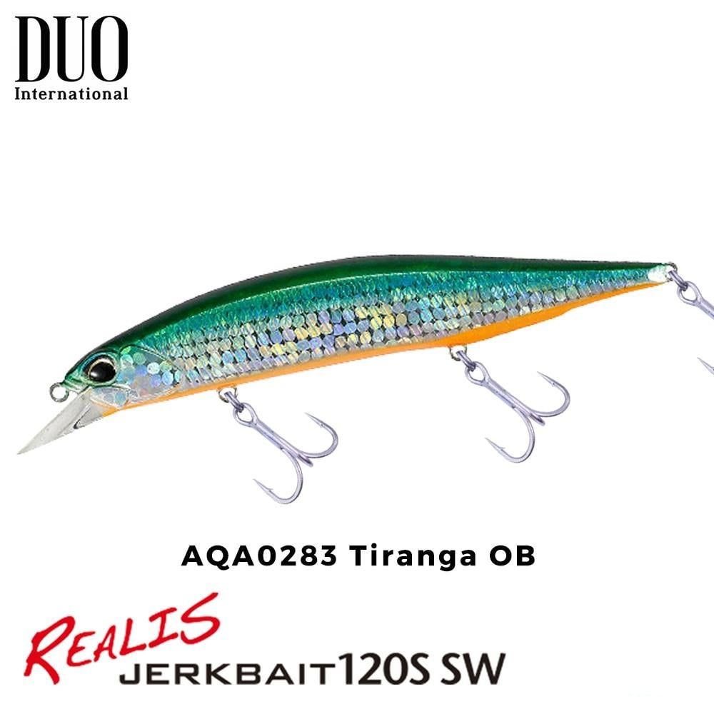 Duo Realis Jerkbait 120S SW 22 g Sahte Balık AQA0283 Tiranga OB