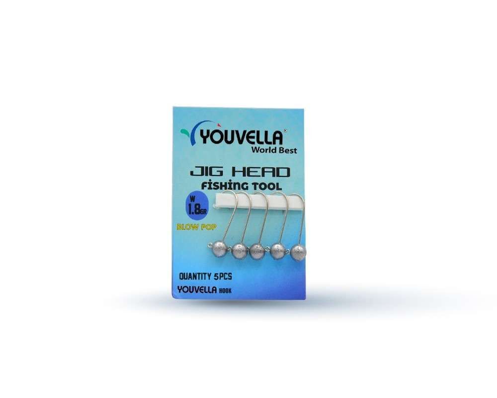 Youvella 6398 Jig Head Blow Pop LRF Jig Head 5li Paket Standart - 2 GR