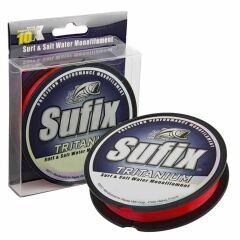 Sufix Tritanium Surf Misina NEON ORANGE - 0.28MM - 250MT - 5.5KG