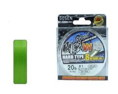 Gosen W8 Hard Type PE 8 Örgü Spin İp Misina 150mt Açık Yeşil Standart - 1.5 PE