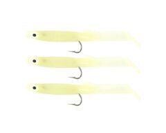 Captain 3525 Eel Fish 75cm Silikon Zargana Suni Yem 3lü Paket E13 GLOW