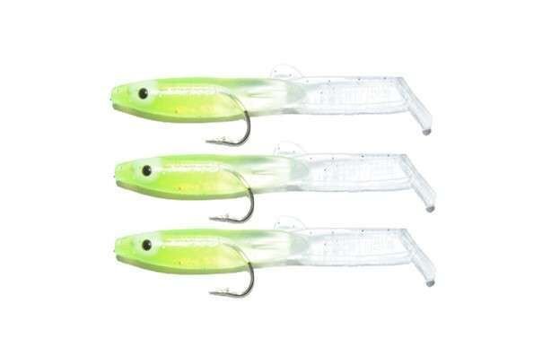 Captain 3525 Eel Fish 75cm Silikon Zargana Suni Yem 3lü Paket E05 GREEN 