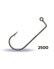 Youvella 2500 Jig Head İğnesi Delikli Uzun 100lü Kutu Nikel