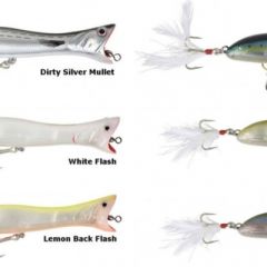 Savage gear Panıc Popper 10.5 cm 22 gr Suni Yem 03-White Flash