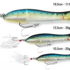 Savage gear Panıc Popper 10.5 cm 22 gr Suni Yem 03-White Flash