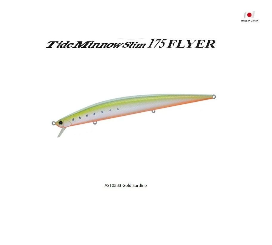 Duo Tide Minnow Slim 175 Flyer 29 gr Maket Balık Duo Tide Minnow Slim 175 Flyer 29 Gr Maket Balık Gold Sardine