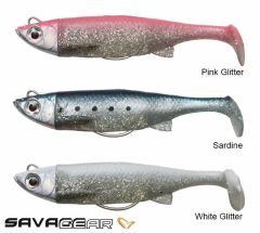 Savage gear 3D TPE Minnow 8cm 11g Suni Yem White Glitter