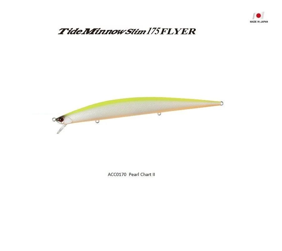 Duo Tide Minnow Slim 175 Flyer 29 gr Maket Balık Pearl Chart II