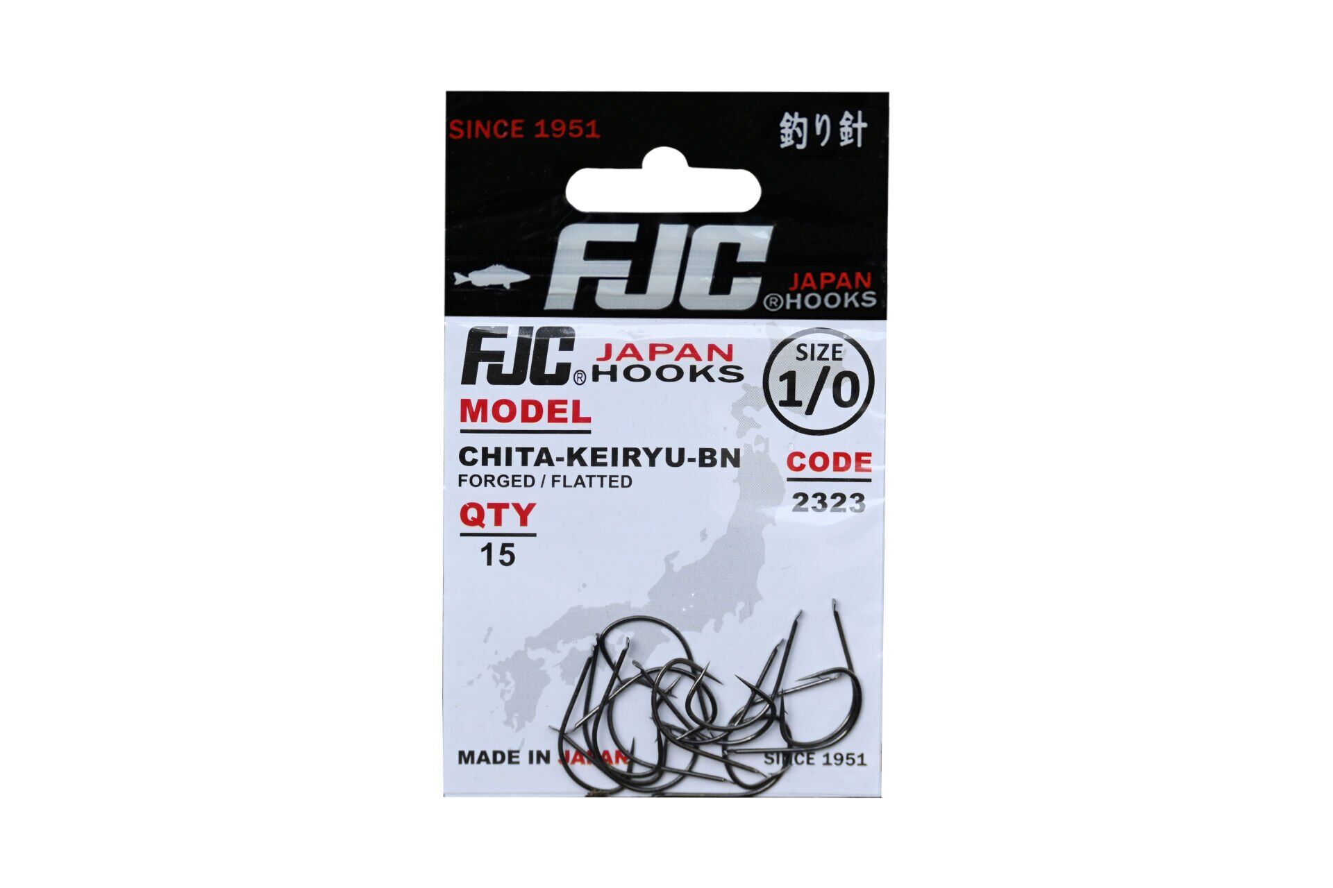 FJC 2323 Chinta Keiryu Black Nikel İğne 5