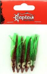 Captain 3593 Octopus Pride 5cm Ahtapot Sübye 5li Paket Suni Yem 098
