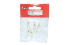 Captain 3050 Silikon Karides 4cm Suni Yem 5li Paket 005