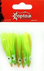 Captain 3593 Octopus Pride 5cm Ahtapot Sübye 5li Paket Suni Yem 085