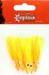 Captain 3593 Octopus Pride 5cm Ahtapot Sübye 5li Paket Suni Yem 063