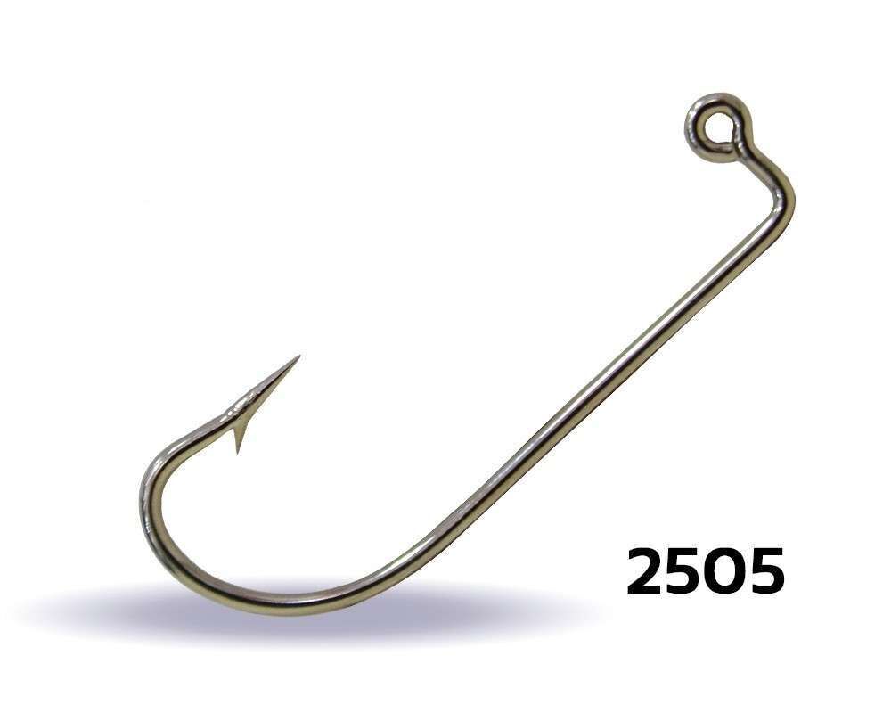 Youvella 2505 Jig Head İğnesi Dövme Delikli Uzun 100lü Kutu Nikel Standart - 3-0