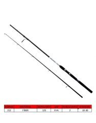 Captain 1458 Fanatic Spin 2 Parça Spin Kamış 10-30gr Atar Standart - 240 CM