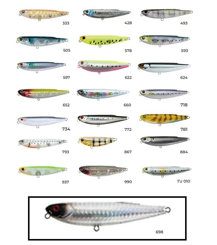 Zipbaits Fakie Dog 90MM Wdt Su Üstü 12GR Maket Balık