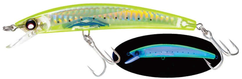 Yozuri Crystal 3D Minnow Floating Sahte Balığı HCIW - 130MM-21GR