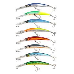 Yozuri Crystal 3D Minnow Deep Diver Floating Sahte Balığı (Yeni) BTCL - 130MM