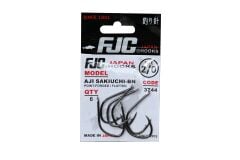 FJC 3744 Aji Sakiuchi Black Nikel Japon Olta İğnesi