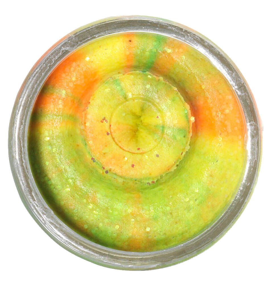 Berkley Powerbait Natural Glitter Trout Bait Garlic Sahte Yemi RAINBOW - 50 GR