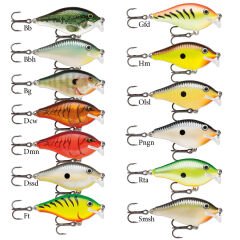 Rapala Scatter Rap Crank Shallow Sahte Balığı DMN - 50MM