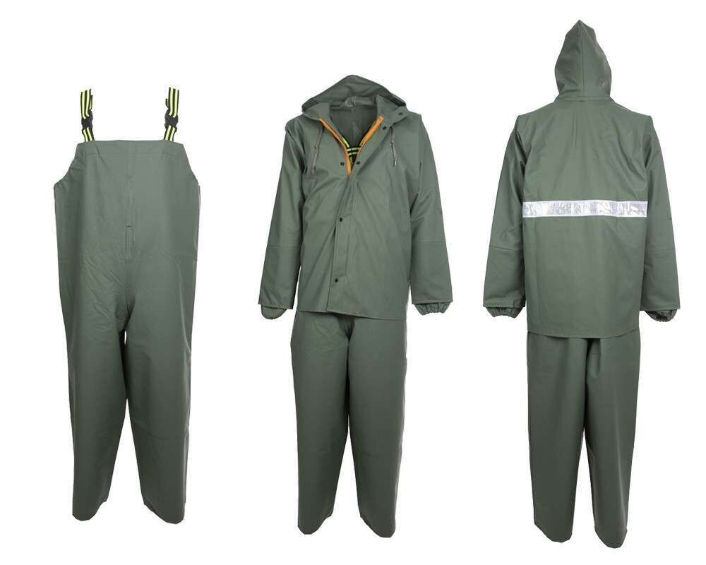 Captain Gırgırcı Yağmurluk Fermuarlı  Alt Üst Takım Lüx Model Standart - XXXL