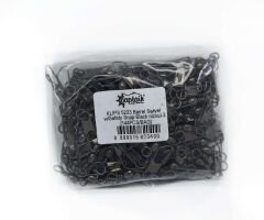 Captain 5223 Klips 144lü Paket Black Nikel