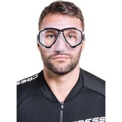 Cressi Perla Dalış Maskesi CLEAR-BLACK