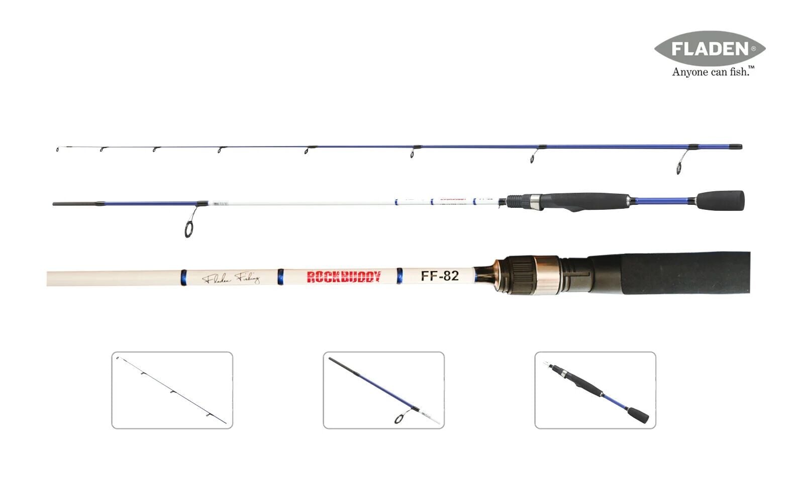 Fladen Light Rock (Rockbuddy) 228cm (0.5-12G) LRF Kamışı